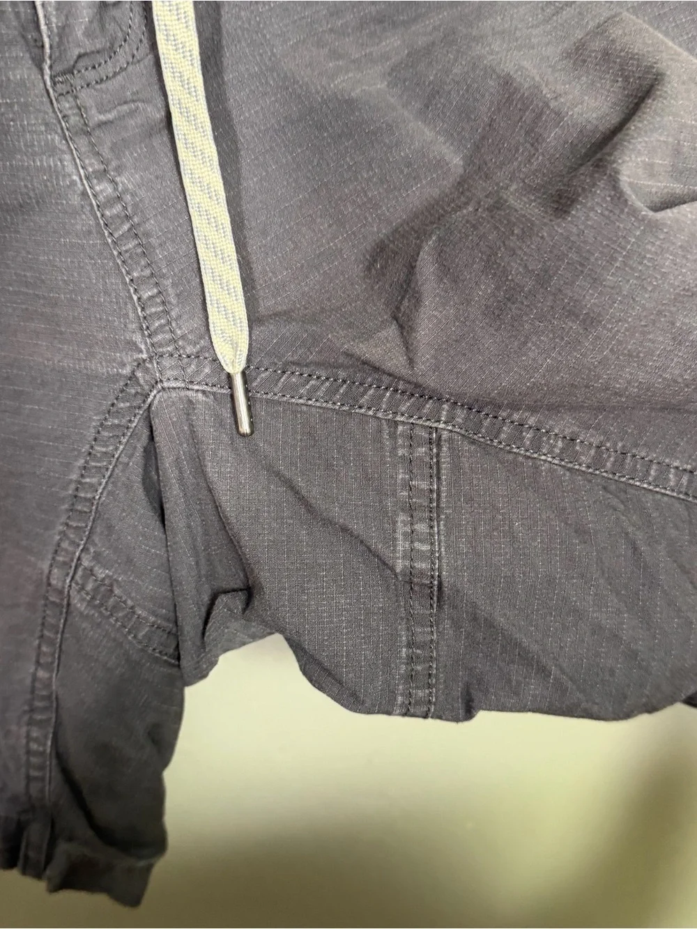 Vuori Shorts Small V370 Ripstop Climber Charcoal Gray 8